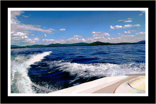 Cruising on Lake Winnipesaukee (Nicole Wolf)